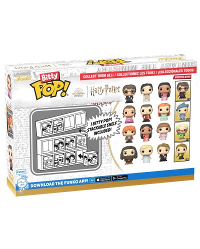 Set mini figurine Funko Bitty POP! Movies: Harry Potter - 4-Pack