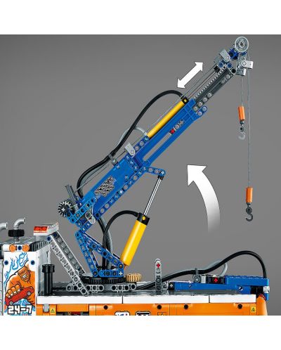 Constructor Lego Technic - Camion de remorcare de mare tonaj (42128) - 7