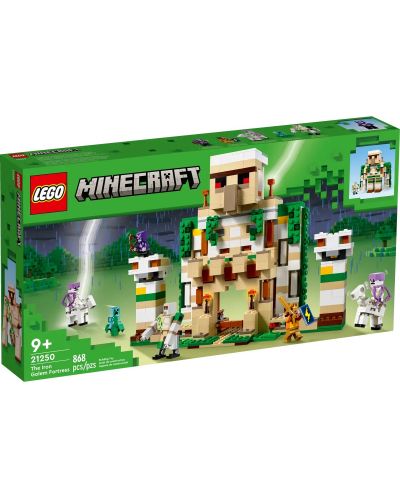 Constructor LEGO Minecraft - Cetatea Golemului de Fier (21250) - 1