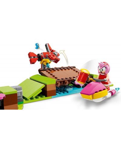 Constructor LEGO Sonic - Provocarea lui Sonic, Cascada Dealului Verde (76994) - 5