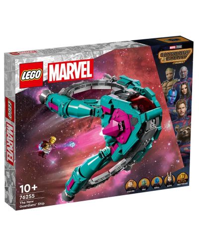 Set de construcție LEGO Marvel Super Heroes - Nava nouă a Gardienilor (76255) - 1