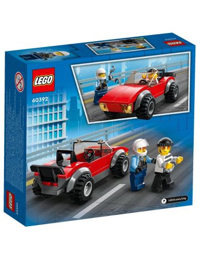 LEGO City - Urmărire cu motocicleta poliției (60392) - 2
