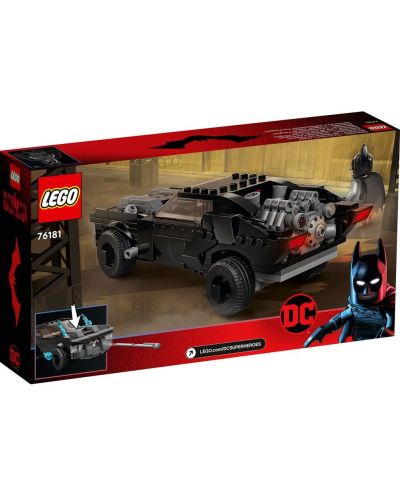 Constructor Lego DC Comics Super Heroes - Batmobile: Urmarirea lui Penguin (76181) - 2