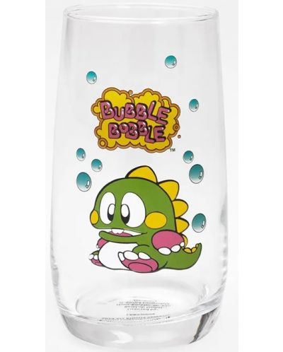 Set de pahare de apă  ItemLab Games: Bubble Bobble - Bub and Bob - 3