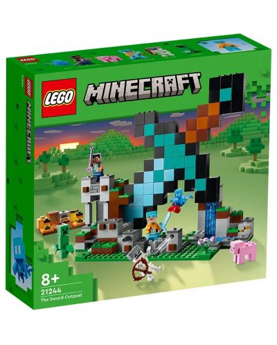 Constructor LEGO Minecraft Builder - Baza Sabiei (21244) - 1