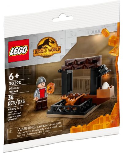 Constructor LEGO Jurassic World - Пазар за динозаври (30390)  - 1