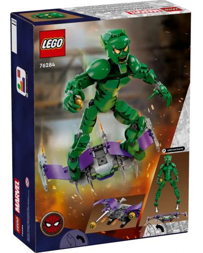 Constructor LEGO Marvel Super Heroes - Spiridușul verde (76284) - 2