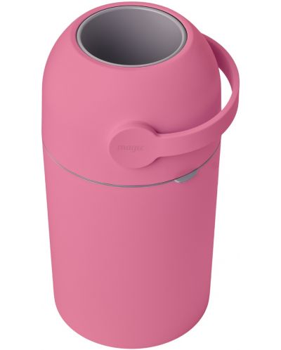 Coș de gunoi pentru scutece folosite Magic - Majestic, Candy Pink - 3