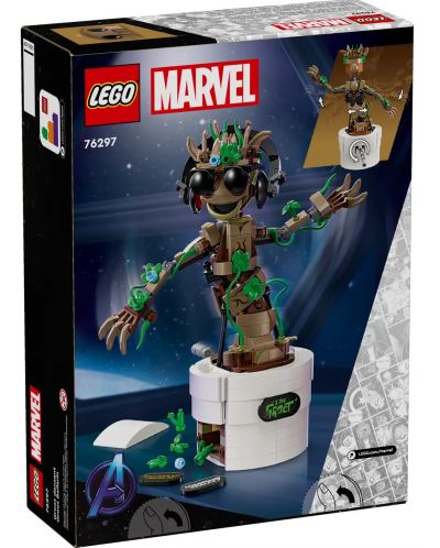 Constructor  LEGO Marvel Super Heroes - Groot dansator (76297)  - 2