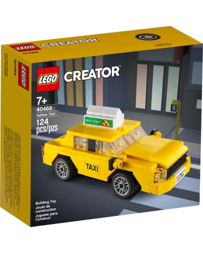 Constructor LEGO Creator - Жълто такси (40468) - 1