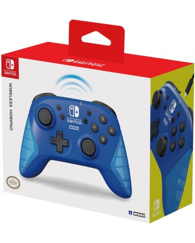Controller HORI Wireless Horipad, albastru fără fir (Nintendo Switch) - 4