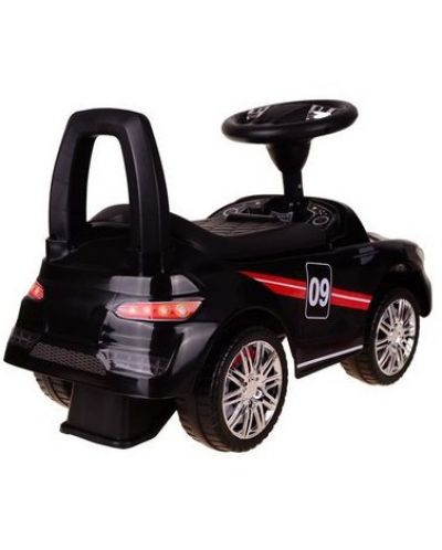 Mașină de călărie Baby Mix - Racer, neagră - 5