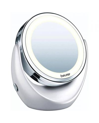 Oglinda cosmetica LED Beurer - BS 49, 5x Zoom, 11 cm, alb - 1