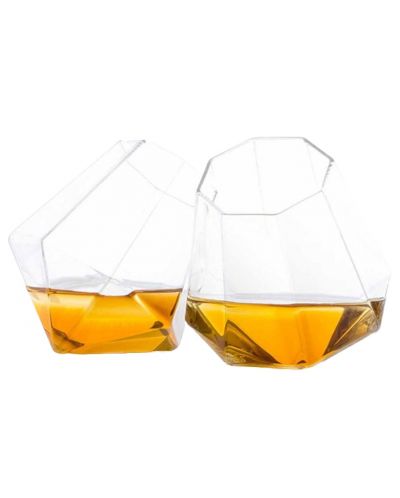 Set pahare de whisky ThumbsUp - Diamond, 2 buc, 250 ml - 2
