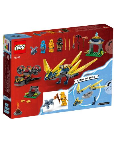 Constructor LEGO Ninjago - Dragonul lui Nia și Aryn se luptă (71798) - 8