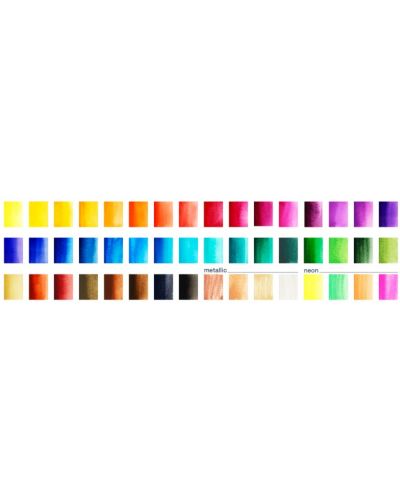 Set de vopsele de acuarelă Faber-Castell - 48 de culori, în cutie - 3