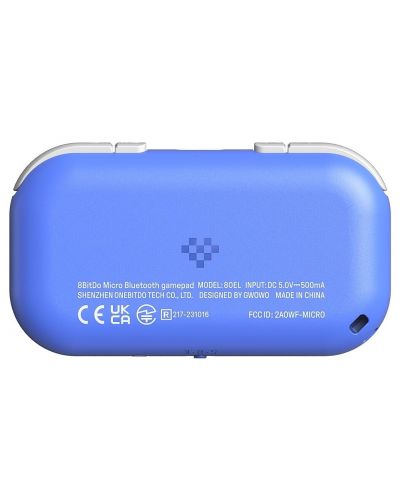 8BitDo Controller - Micro Gamepad Bluetooth, albastru - 4