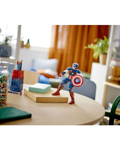 LEGO Marvel Super Heroes Builder - Figurină de clădire Captain America(76258) - 7