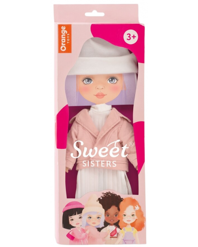 Orange Toys Sweet Sisters Sweet Sisters Set de îmbrăcăminte pentru păpuși - Jachetă roz - 1
