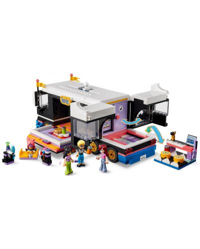 Constructor LEGO Friends -Autobuz de turism pop star (42619) - 3