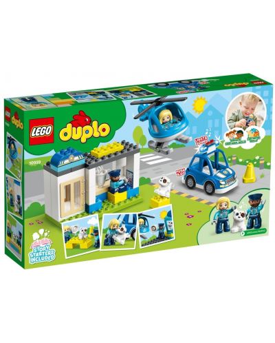 Constructor Lego Duplo Town - Secte de politie si elicopter (10959)	 - 2
