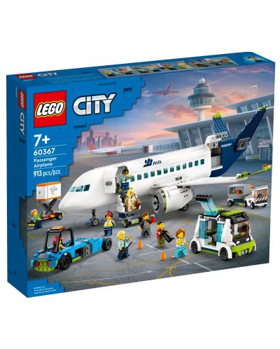 LEGO City - Avion de pasageri (60367) - 1
