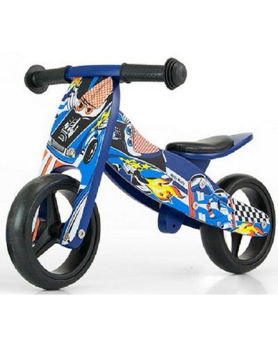Bicicleta de echilibru 2 in 1 Milly Mally - Jake, albastra - 1