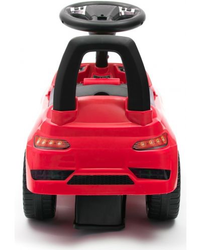 Mașină de călărie Baby Mix - Racer, roșie - 4