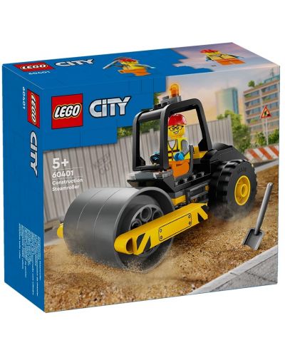 Constructor LEGO City - Rolă de construcție (60401) - 1