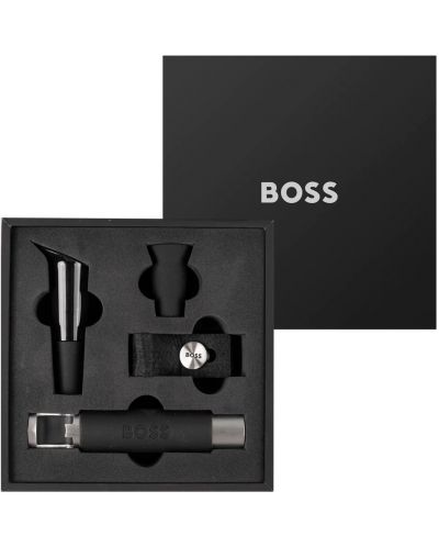 Set de accesorii pentru vin Hugo Boss Iconic - Negru - 1
