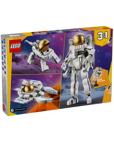 Constructor LEGO Creator 3 în 1 - Astronaut(31152) - 10