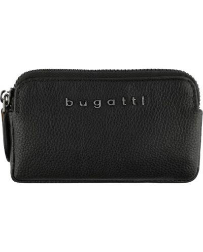 Husa pentru chei din piele Bugatti Bella - negru - 1