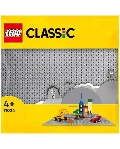 Constructor Lego Classic - Placa de baza gri (11024)	 - 1