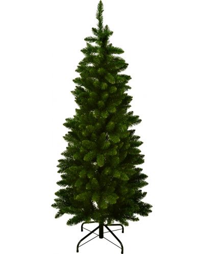 Pom de Crăciun cu bază metalică H&S - 150 cm, Ф59,5 cm, verde - 1