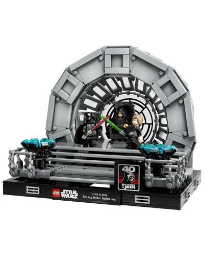 Constructor LEGO Star Wars - Diorama camerei tronului împăratului (75352) - 2