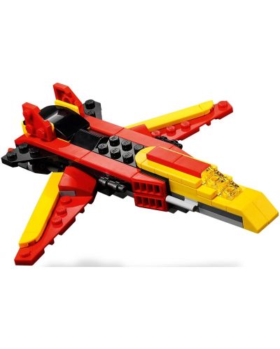Constructor 3 în 1 LEGO Creator - Super Robot (31124)	 - 6