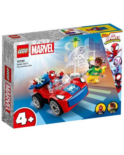 LEGO Marvel Super Heroes - Mașina lui Doc Ock și a lui Spider-Man (10789) - 1