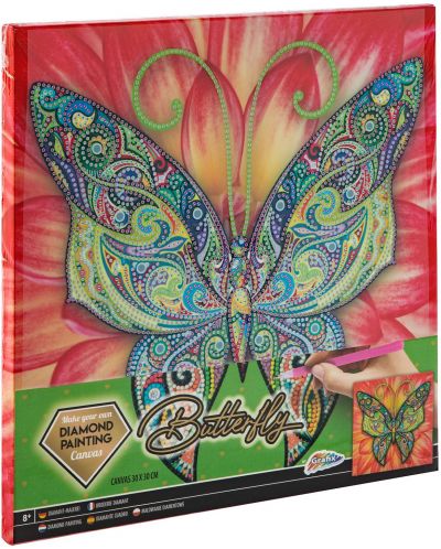 Grafix Bead Set de pictură cu mărgele - Butterfly - 1