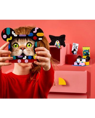 Constructor LEGO Dots - Cutie proiect școlară Mickey Mouse și Minnie Mouse (41964) - 5
