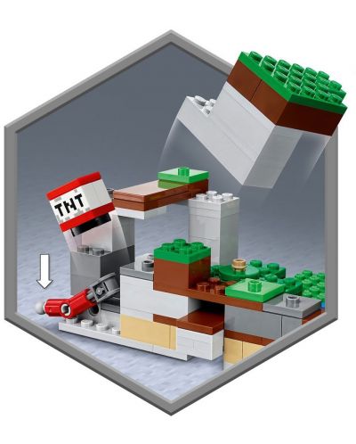 Constructor Lego Minecraft - Ferma de iepuri (21181) - 5