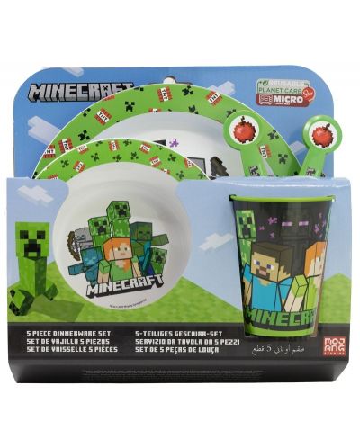 Set de hrănire Stor - Micro, Minecraft, 5 piese - 2