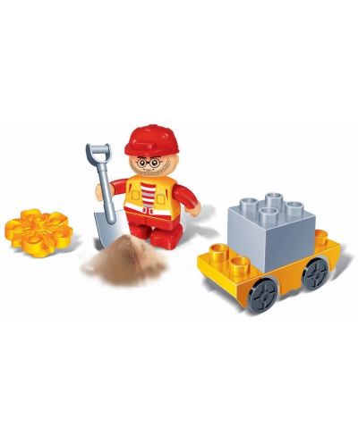 Constructor BanBao Young Ones - Construction Worker, 4 pieces - 2