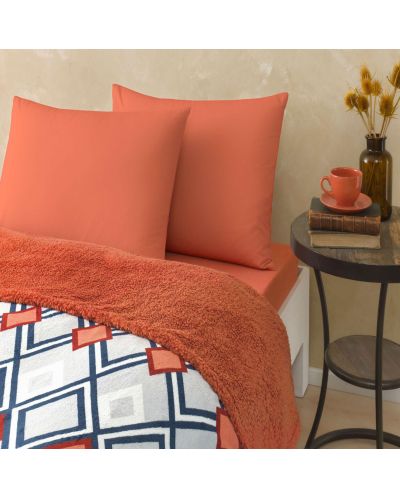 Set de dormitor cu pătură TAC - Harlow, portocaliu - 3