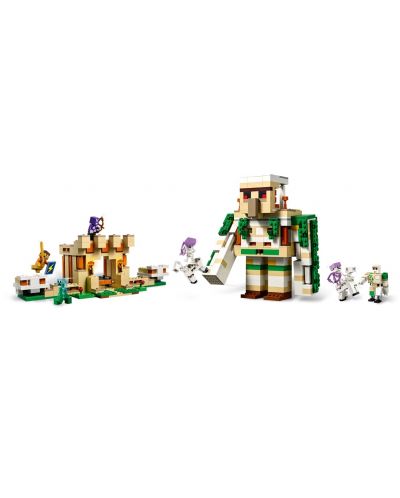 Constructor LEGO Minecraft - Cetatea Golemului de Fier (21250) - 3
