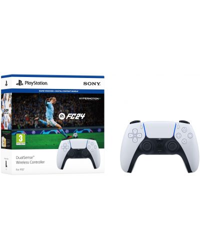 DualSense Wireless Controller + EA Sports FC 24 Bundle - 2