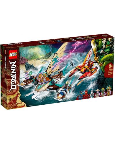 Set de construit Lego Ninjago - Catamaran Sea Battle (71748) - 1