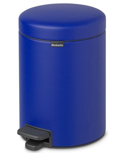 Coș de gunoi Brabantia - NewIcon, 5 l, Mineral Powerful Blue	 - 2
