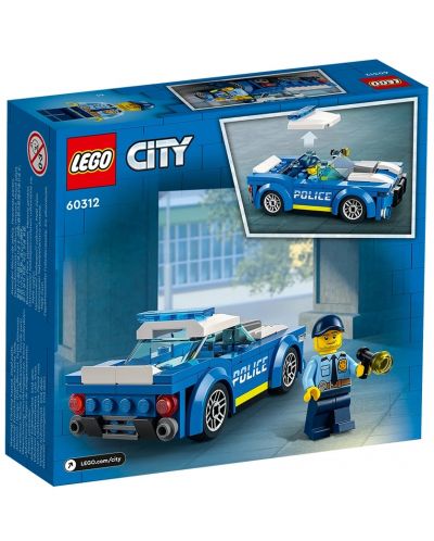 Constructor Lego City - Masina de politie (60312) - 2