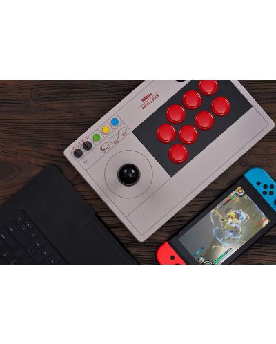 Controler 8Bitdo - Arcade Stick 2.4G (PC si Nintendo Switch) - 8