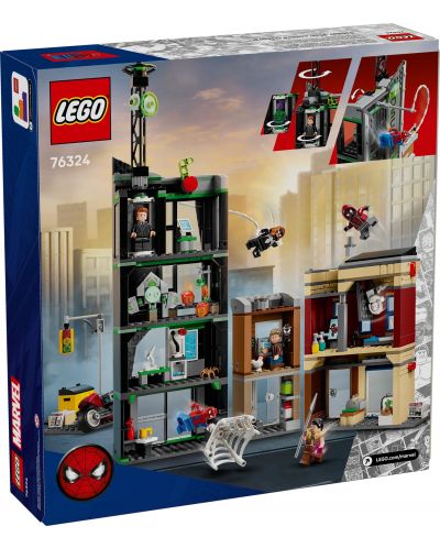 Constructor LEGO Marvel -Spider-Man vs. Ozcorp(76324) | Ozone.ro